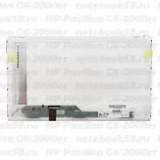 Матрица для ноутбука HP Pavilion G6-2000er (1366x768 HD) TN, 40pin, Глянцевая