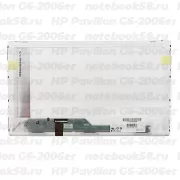 Матрица для ноутбука HP Pavilion G6-2006er (1366x768 HD) TN, 40pin, Глянцевая