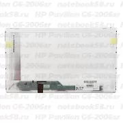 Матрица для ноутбука HP Pavilion G6-2006sr (1366x768 HD) TN, 40pin, Глянцевая