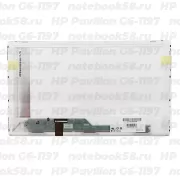 Матрица для ноутбука HP Pavilion G6-1197 (1366x768 HD) TN, 40pin, Глянцевая