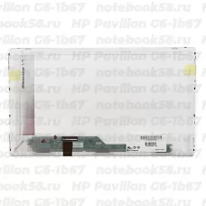 Матрица для ноутбука HP Pavilion G6-1b67 (1366x768 HD) TN, 40pin, Глянцевая
