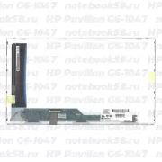 Матрица для ноутбука HP Pavilion G6-1047 (1366x768 HD) TN, 40pin, Матовая