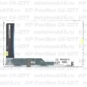 Матрица для ноутбука HP Pavilion G6-1277 (1366x768 HD) TN, 40pin, Матовая