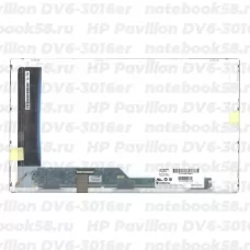 Матрица для ноутбука HP Pavilion DV6-3016er (1366x768 HD) TN, 40pin, Матовая