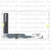 Матрица для ноутбука HP Pavilion G6-2013 (1366x768 HD) TN, 40pin, Матовая