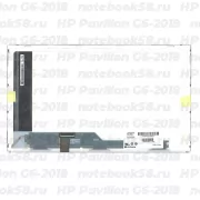 Матрица для ноутбука HP Pavilion G6-2018 (1366x768 HD) TN, 40pin, Матовая