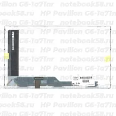 Матрица для ноутбука HP Pavilion G6-1a71nr (1366x768 HD) TN, 40pin, Матовая