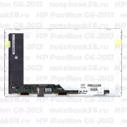 Матрица для ноутбука HP Pavilion G6-2013 (1366x768 HD) TN, 40pin, Матовая