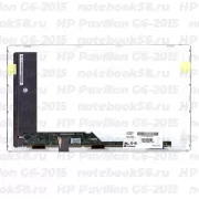 Матрица для ноутбука HP Pavilion G6-2015 (1366x768 HD) TN, 40pin, Матовая