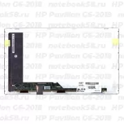 Матрица для ноутбука HP Pavilion G6-2018 (1366x768 HD) TN, 40pin, Матовая