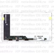 Матрица для ноутбука HP Pavilion G6-1072 (1366x768 HD) TN, 40pin, Матовая