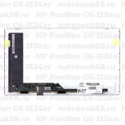 Матрица для ноутбука HP Pavilion G6-1324er (1366x768 HD) TN, 40pin, Матовая