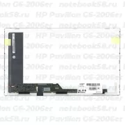 Матрица для ноутбука HP Pavilion G6-2006er (1366x768 HD) TN, 40pin, Глянцевая