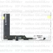 Матрица для ноутбука HP Pavilion G6-2008er (1366x768 HD) TN, 40pin, Глянцевая