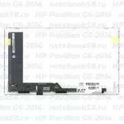 Матрица для ноутбука HP Pavilion G6-2014 (1366x768 HD) TN, 40pin, Глянцевая