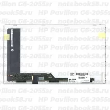 Матрица для ноутбука HP Pavilion G6-2055sr (1366x768 HD) TN, 40pin, Глянцевая