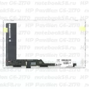 Матрица для ноутбука HP Pavilion G6-2170 (1366x768 HD) TN, 40pin, Глянцевая