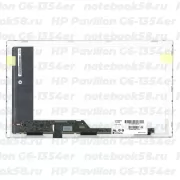 Матрица для ноутбука HP Pavilion G6-1354er (1366x768 HD) TN, 40pin, Глянцевая