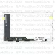 Матрица для ноутбука HP Pavilion DV6-3223 (1366x768 HD) TN, 40pin, Глянцевая