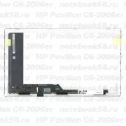 Матрица для ноутбука HP Pavilion G6-2006er (1366x768 HD) TN, 40pin, Матовая