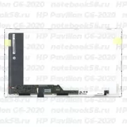 Матрица для ноутбука HP Pavilion G6-2020 (1366x768 HD) TN, 40pin, Матовая