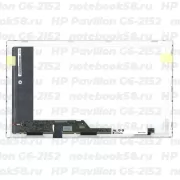 Матрица для ноутбука HP Pavilion G6-2152 (1366x768 HD) TN, 40pin, Матовая