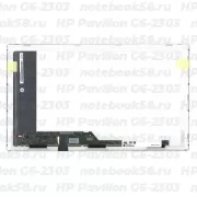 Матрица для ноутбука HP Pavilion G6-2303 (1366x768 HD) TN, 40pin, Матовая