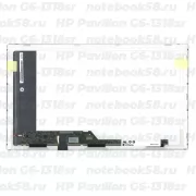 Матрица для ноутбука HP Pavilion G6-1318sr (1366x768 HD) TN, 40pin, Матовая