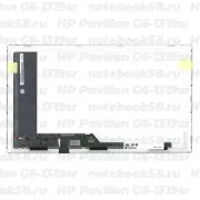 Матрица для ноутбука HP Pavilion G6-1319sr (1366x768 HD) TN, 40pin, Матовая