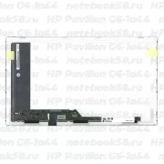 Матрица для ноутбука HP Pavilion G6-1a44 (1366x768 HD) TN, 40pin, Матовая