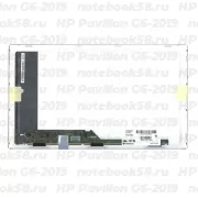 Матрица для ноутбука HP Pavilion G6-2019 (1366x768 HD) TN, 40pin, Глянцевая