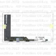 Матрица для ноутбука HP Pavilion G6-2022 (1366x768 HD) TN, 40pin, Глянцевая