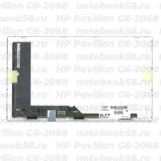 Матрица для ноутбука HP Pavilion G6-2068 (1366x768 HD) TN, 40pin, Глянцевая