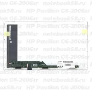 Матрица для ноутбука HP Pavilion G6-2006sr (1366x768 HD) TN, 40pin, Глянцевая