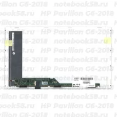 Матрица для ноутбука HP Pavilion G6-2018 (1366x768 HD) TN, 40pin, Глянцевая