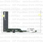Матрица для ноутбука HP Pavilion DV6-3072er (1366x768 HD) TN, 40pin, Глянцевая