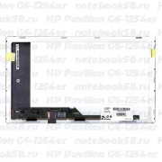 Матрица для ноутбука HP Pavilion G6-1254er (1366x768 HD) TN, 40pin, Матовая