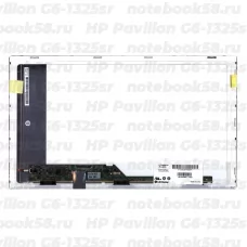 Матрица для ноутбука HP Pavilion G6-1325sr (1366x768 HD) TN, 40pin, Матовая