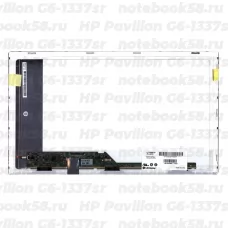 Матрица для ноутбука HP Pavilion G6-1337sr (1366x768 HD) TN, 40pin, Матовая