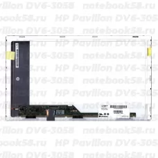 Матрица для ноутбука HP Pavilion DV6-3058 (1366x768 HD) TN, 40pin, Матовая