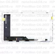 Матрица для ноутбука HP Pavilion G6-2013 (1366x768 HD) TN, 40pin, Матовая