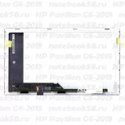 Матрица для ноутбука HP Pavilion G6-2019 (1366x768 HD) TN, 40pin, Матовая