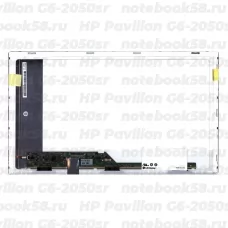 Матрица для ноутбука HP Pavilion G6-2050sr (1366x768 HD) TN, 40pin, Матовая