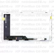 Матрица для ноутбука HP Pavilion G6-1000 (1366x768 HD) TN, 40pin, Матовая