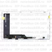 Матрица для ноутбука HP Pavilion G6-1289 (1366x768 HD) TN, 40pin, Матовая