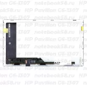 Матрица для ноутбука HP Pavilion G6-1307 (1366x768 HD) TN, 40pin, Матовая