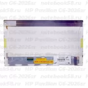 Матрица для ноутбука HP Pavilion G6-2026sr (1366x768 HD) TN, 40pin, Глянцевая