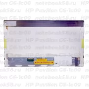 Матрица для ноутбука HP Pavilion G6-1c00 (1366x768 HD) TN, 40pin, Глянцевая