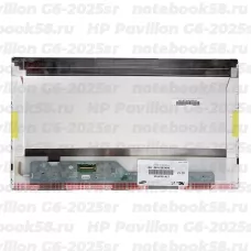 Матрица для ноутбука HP Pavilion G6-2025sr (1366x768 HD) TN, 40pin, Матовая