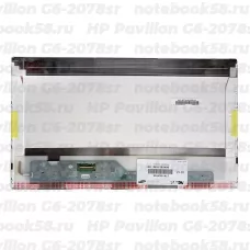 Матрица для ноутбука HP Pavilion G6-2078sr (1366x768 HD) TN, 40pin, Матовая